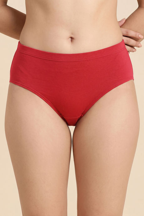 Zivame Full Coverage Medium Rise Hipster Panty (Pack of 3) - Multicolor — image 6